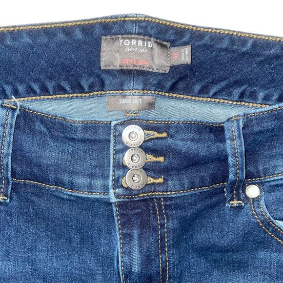 torrid Denim - Torrid Women's Crop Jegging Skinny  High-Rise Jeans Size 18